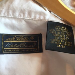 Eddie Bauer white shirt